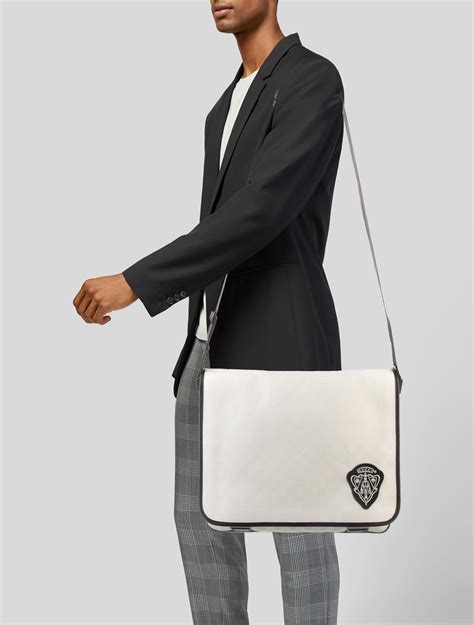 mens gucci messenger bag hysteria crest info|Gucci Hysteria Crest Coated Nylon Messenger .